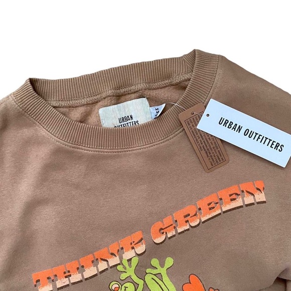 Urban Outfitters Think Green Keep It Clean Sweatshirt - Picture 4 of 7